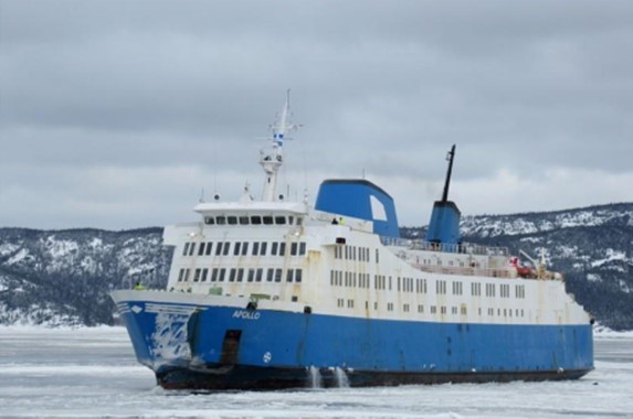 Roll-on/roll-off ferry Apollo (Source: Richard Bélanger)