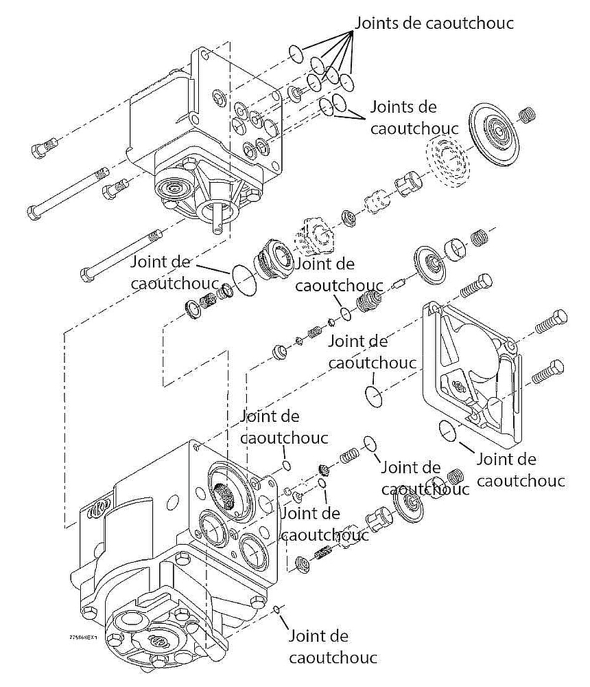 Dispositif de serrage de type DB-10 (Source : New York Air Brake, avec annotations du BST)