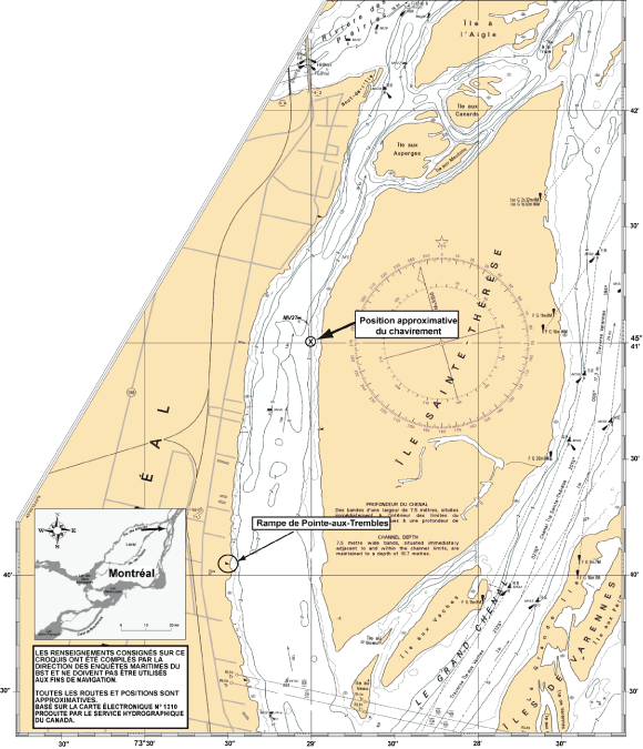 Croquis des lieux de l'événement