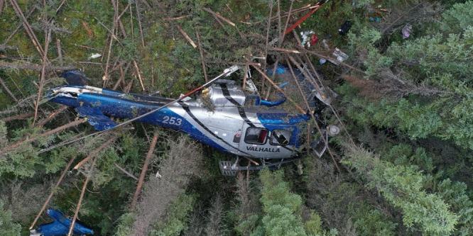 Figure 2. Accident site (Source: Royal Canadian Mounted Police)