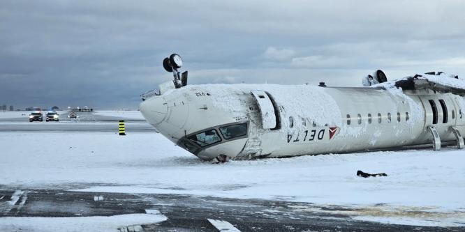 Occurrence aircraft following the accident.